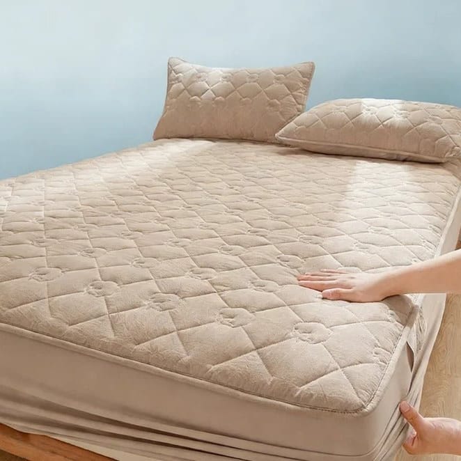 Protège matelas 180x200 | Coton 100 % matelassé