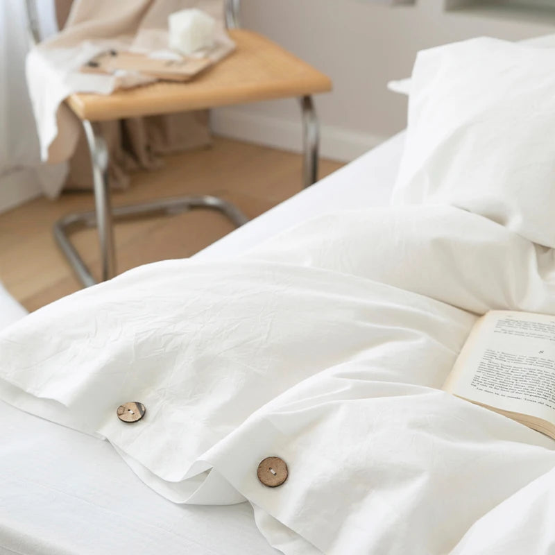 Housse de couette en coton | Naturel & apaisant