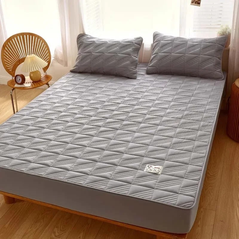 Alèse pour matelas de couleur grise