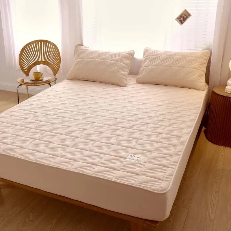 Alèse pour matelas de couleur pêche