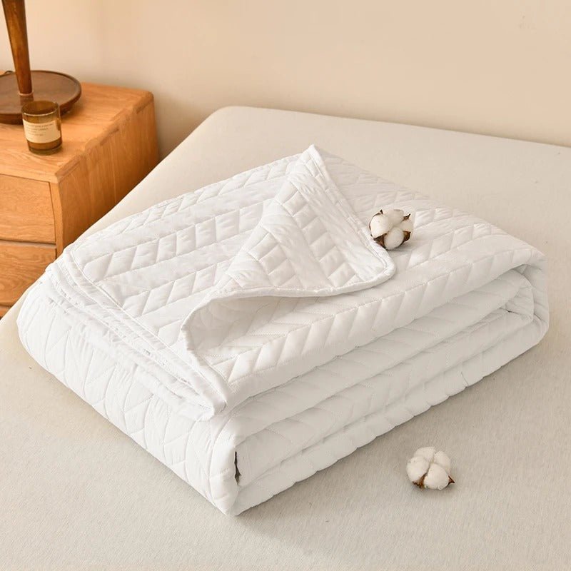 Couvre lit matelassé