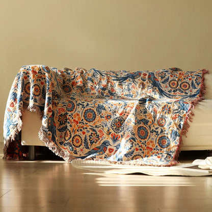 Couvre lits en coton | Bohème élégant