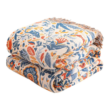 Couvre lits en coton | Bohème élégant