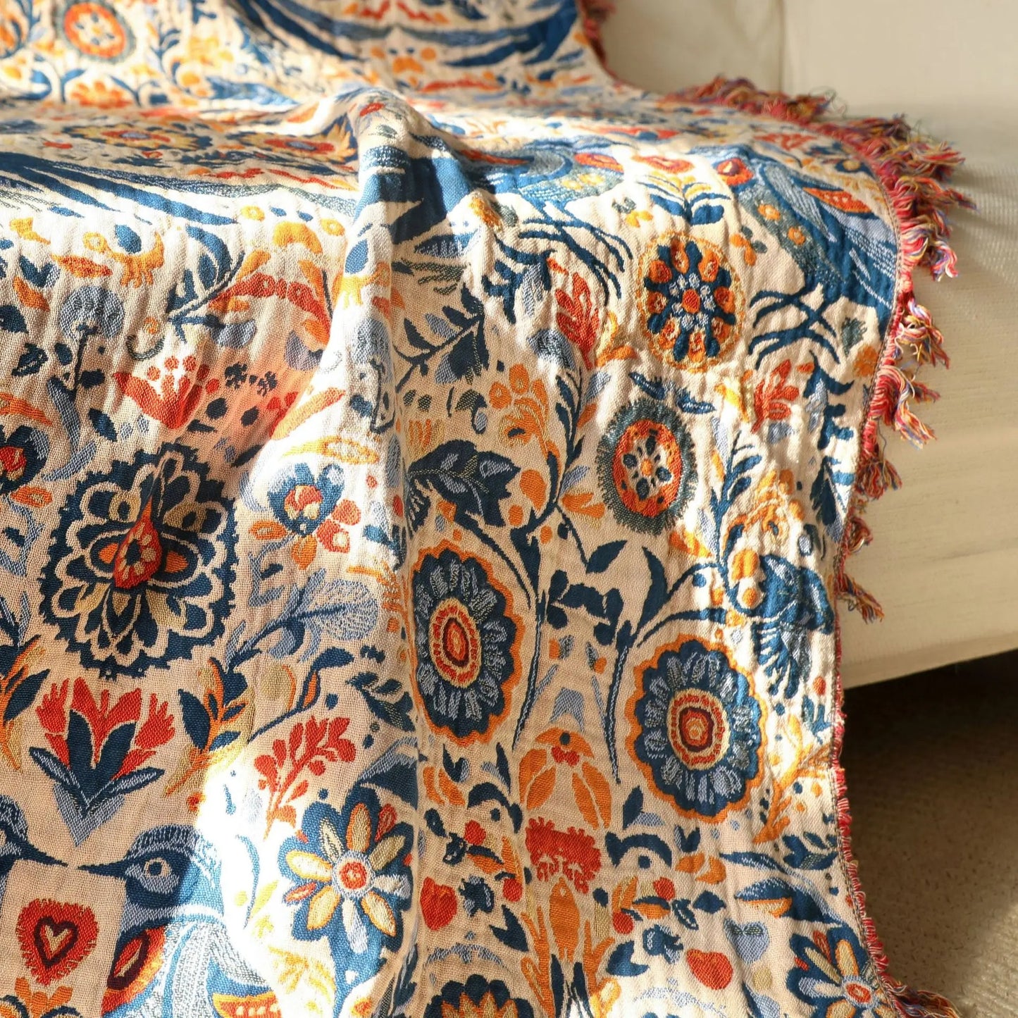 Couvre lits en coton zoom