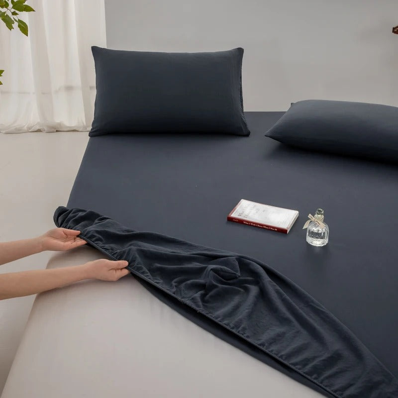 Drap housse 140x200 | Coton Naturel