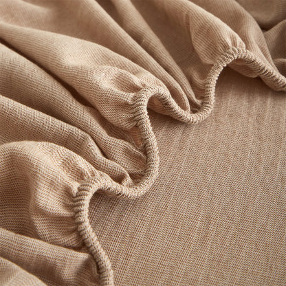 Drap housse 180x200 rouille bonnet