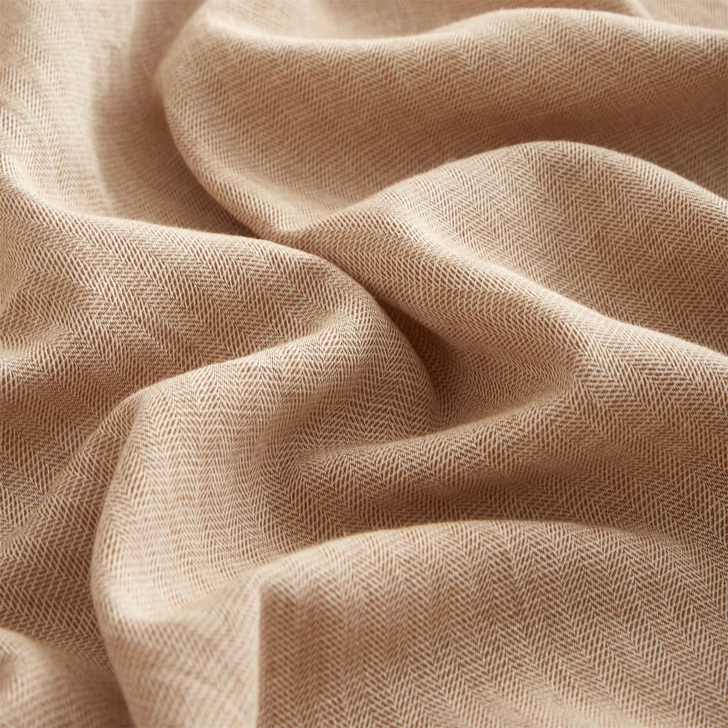 Drap housse 180x200 rouille style zen