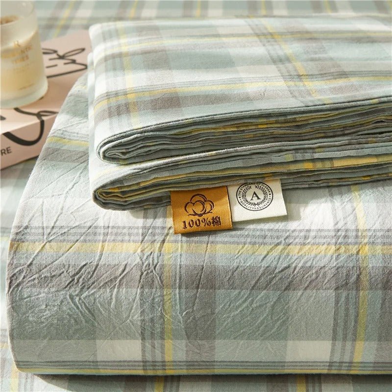 Drap housse en percale de coton | Fraîcheur naturelle
