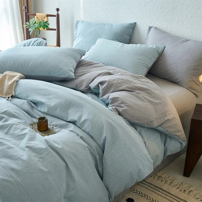 Housse de couette en coton percale | Confort respirant