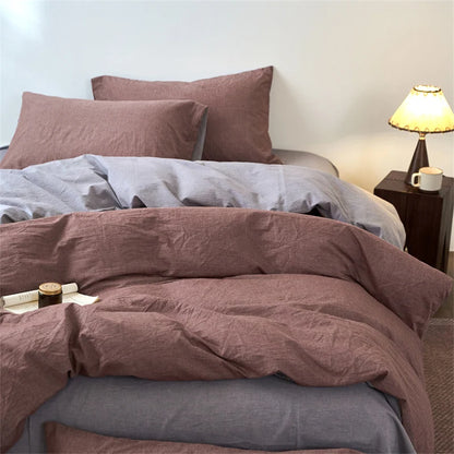 Housse de couette en coton percale | Confort respirant