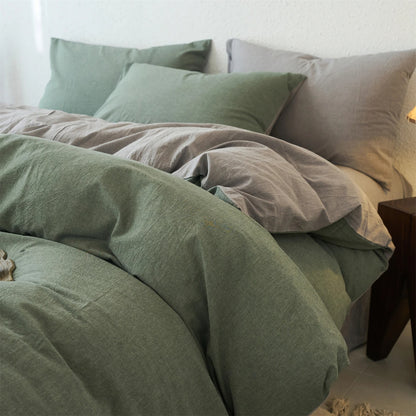 Housse de couette en coton percale | Confort respirant