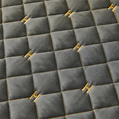 Housse de matelas 140x190 broderie