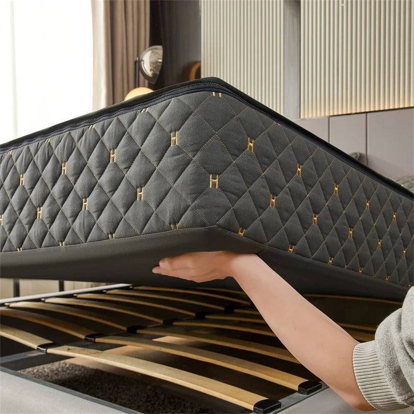 Housse de matelas 140x190 côtés