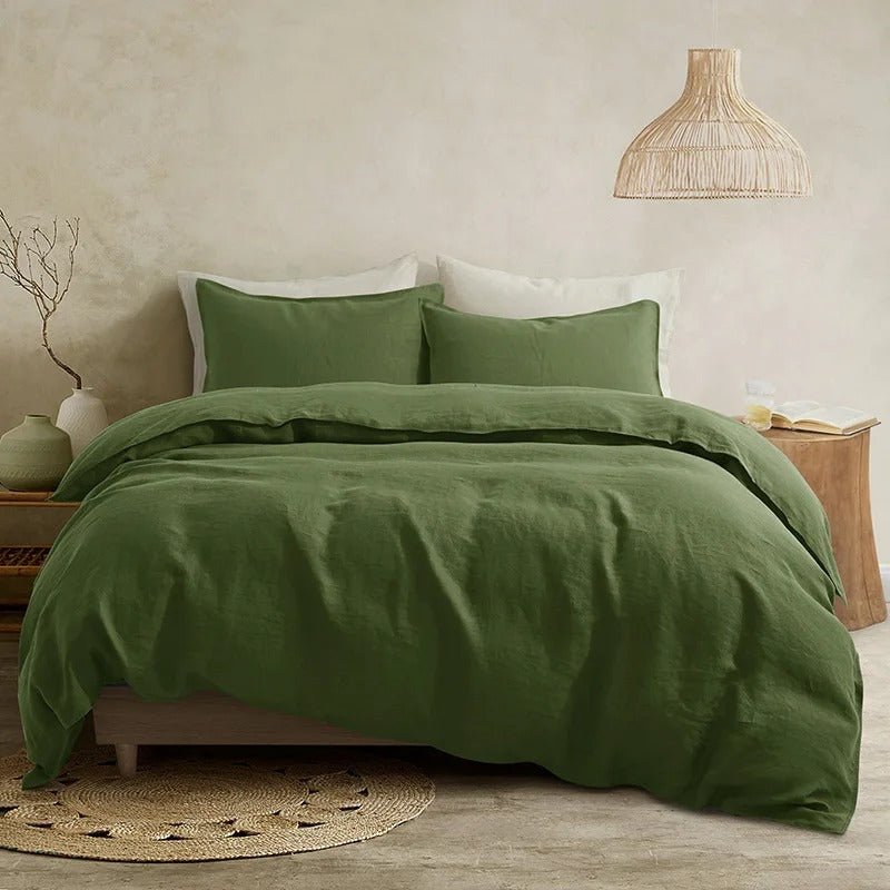 Housses de couette 240 x 220 vert