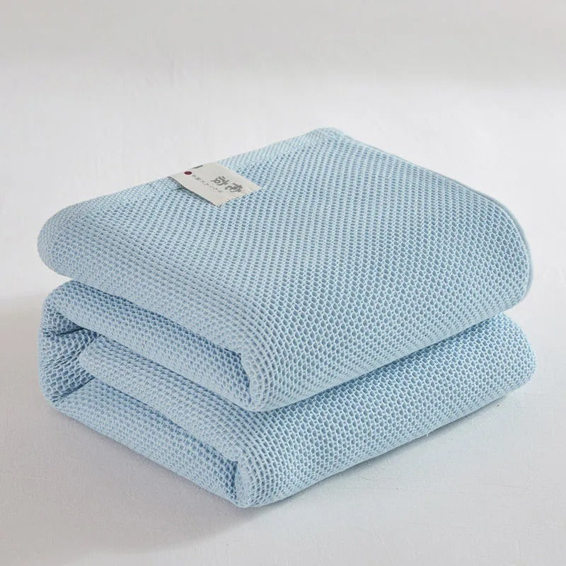 Plaid en coton | Gaufré respirant