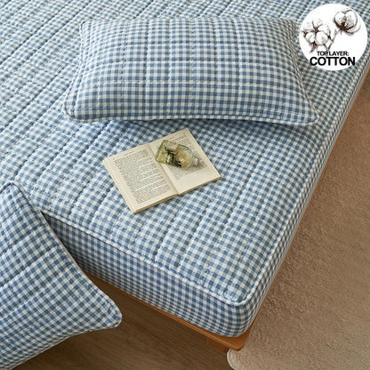 Protège matelas 140x190 | Antibactérien Coton