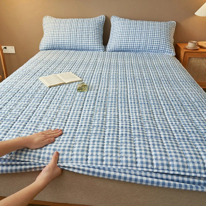 Protège matelas 140x190 | Antibactérien Coton