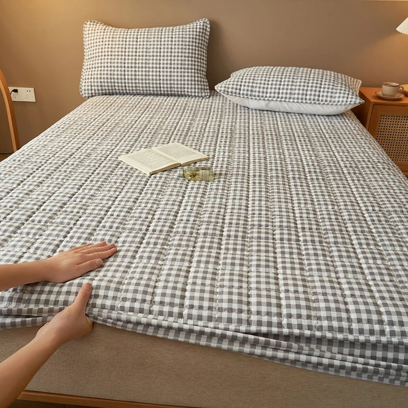 Protège matelas 140x190 | Antibactérien Coton