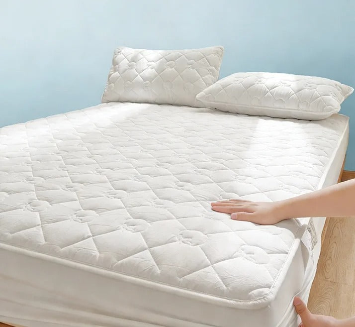 Protège matelas 180x200 | Coton 100 % matelassé