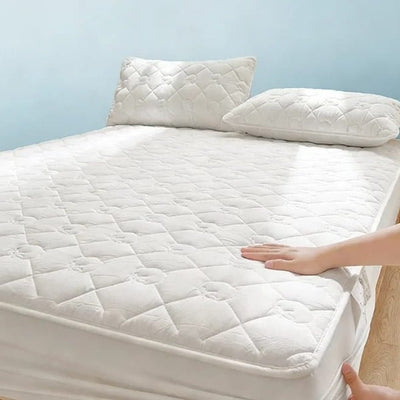Protège matelas 180x200 | Coton 100 % matelassé