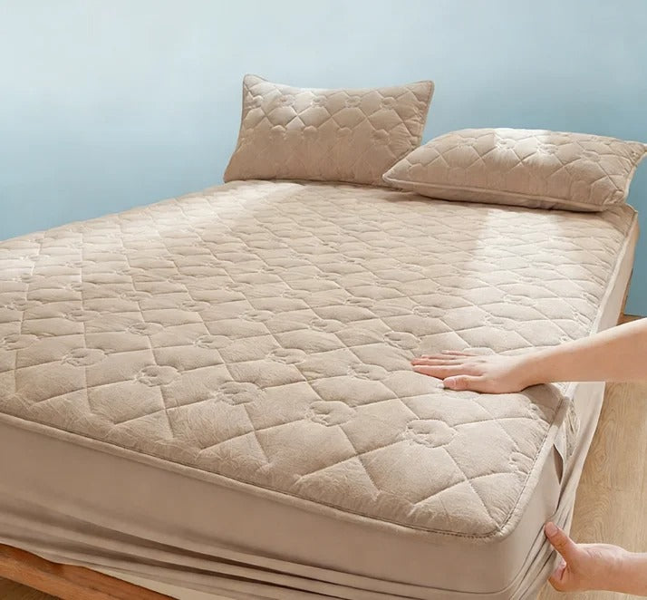 Protège matelas 180x200 | Coton 100 % matelassé