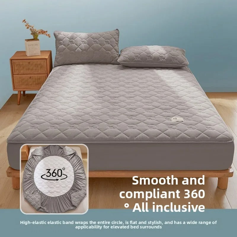 Protège matelas 180x200 | Coton 100 % matelassé