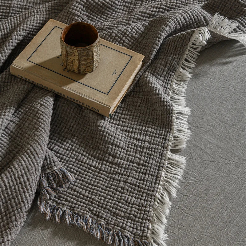 Plaid en lin | Respirant