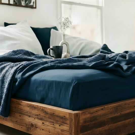 Drap housse 140x200 | Lin français lavé