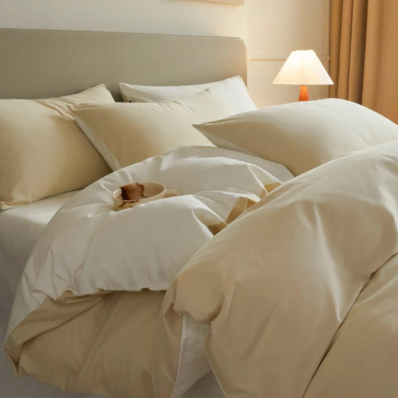 Housse de couette en satin | Douceur soyeuse