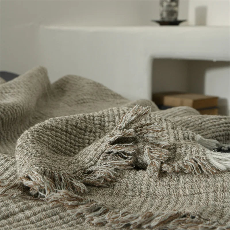 Plaid en lin | Respirant