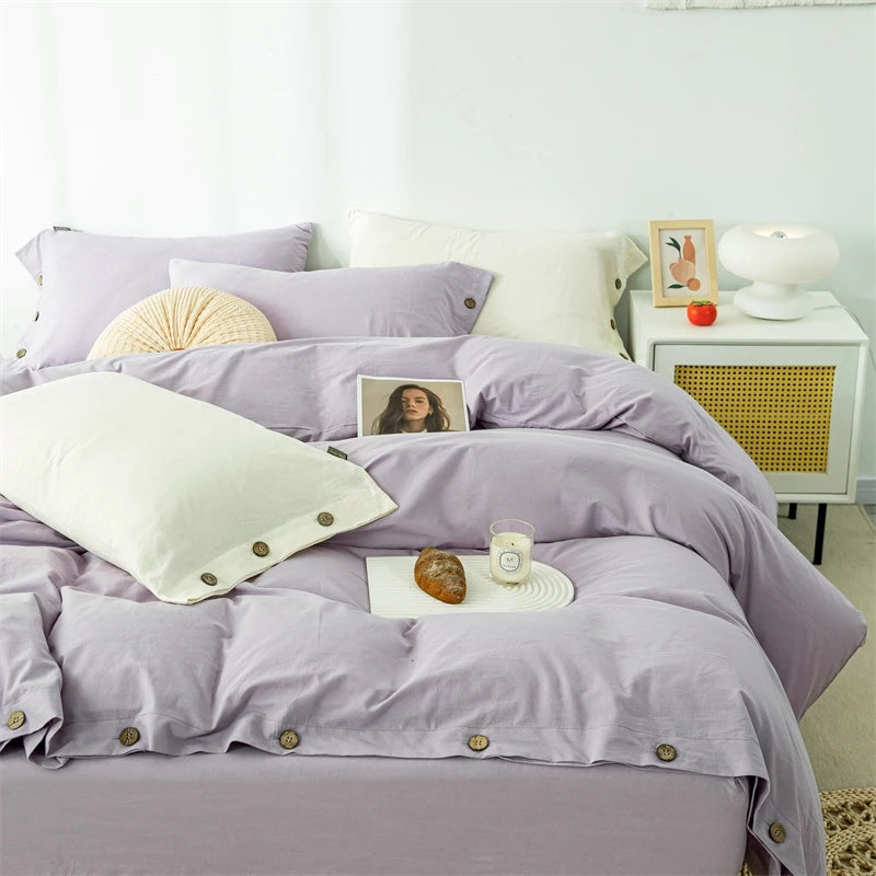 Housse de couette en coton | Naturel & apaisant