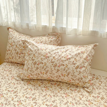 Housse de couette gaze de coton | Charme floral