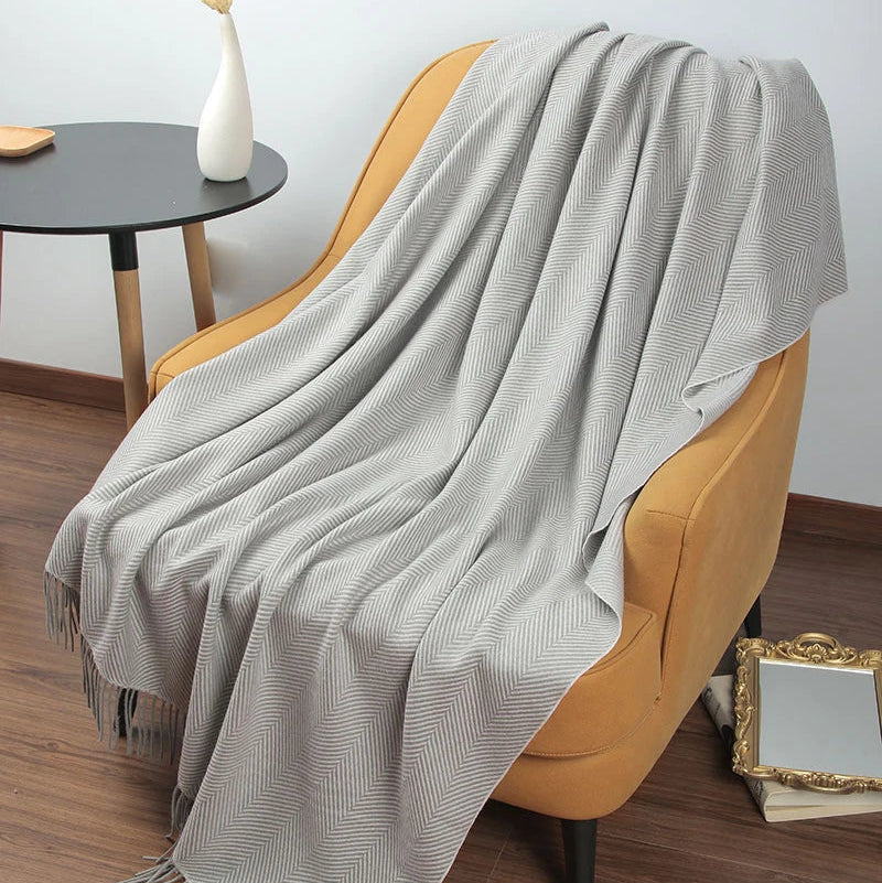 Plaid en grosse laine | Cocon naturel