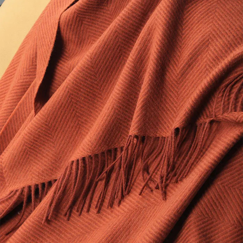 Plaid en grosse laine | Cocon naturel