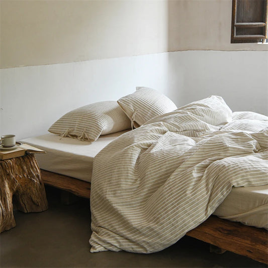Housse de couette percale coton | Douceur 4 saisons
