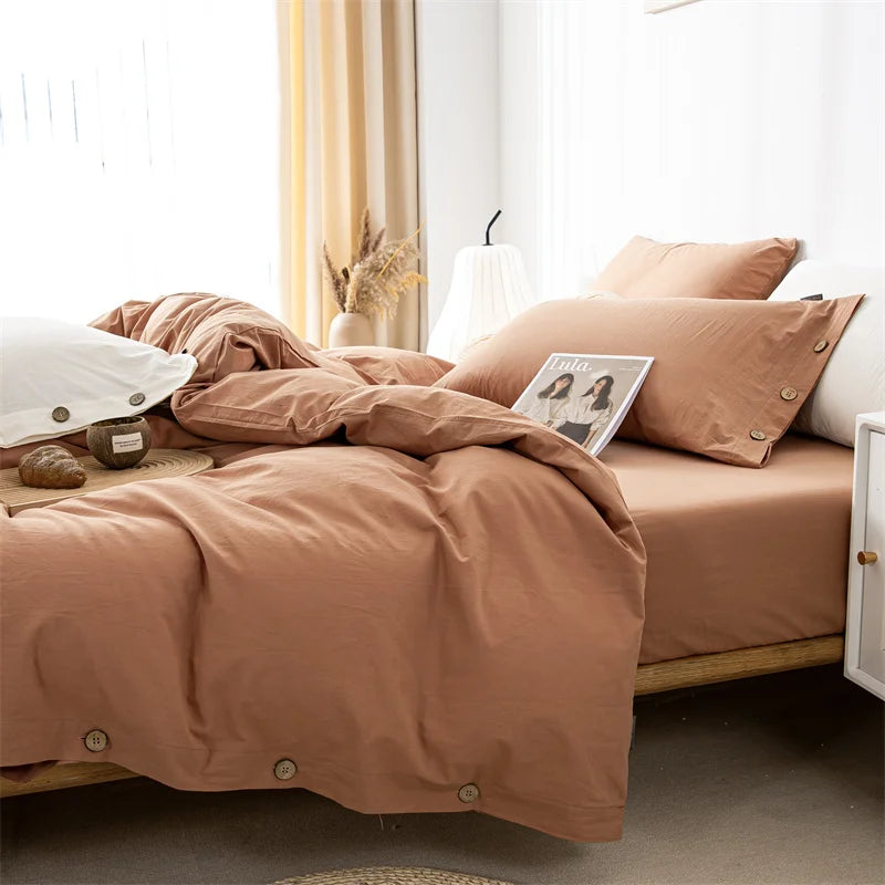 Housse de couette en coton | Naturel & apaisant