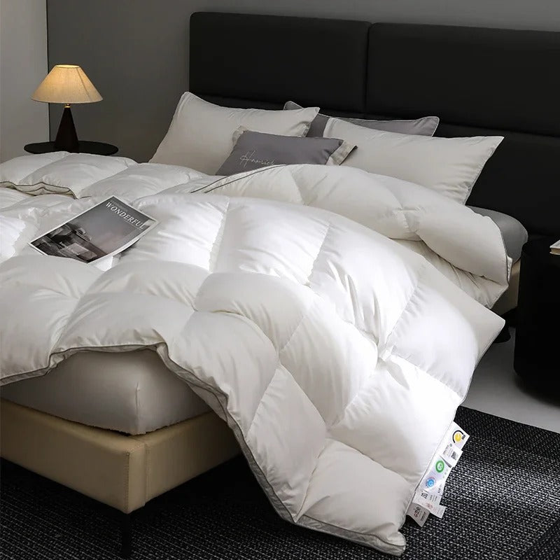 Couette chaude 220x240 | Duvet d’oie & confort aérien
