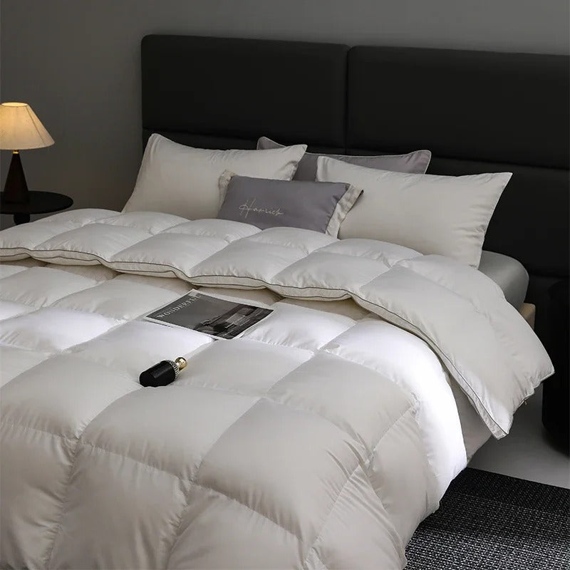 Couette chaude 220x240 | Duvet d’oie & confort aérien