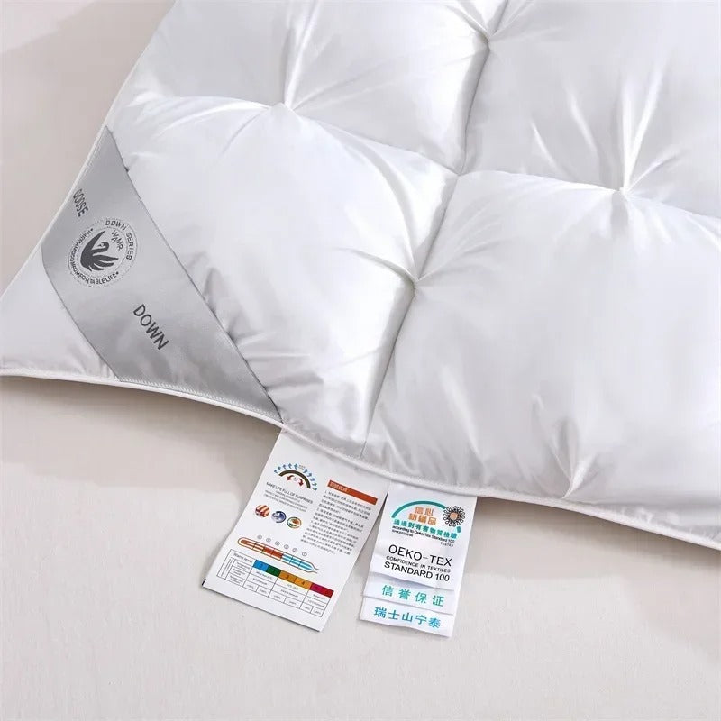Couette de lit, certification
