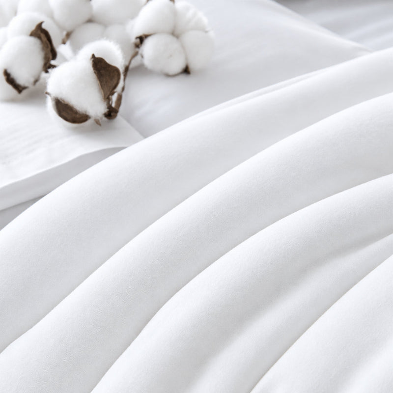 Couette en coton blanche