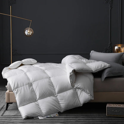 Couette en duvet chaude