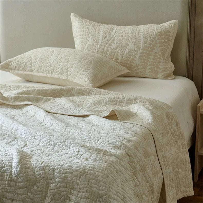 Couvre lit en lin doux