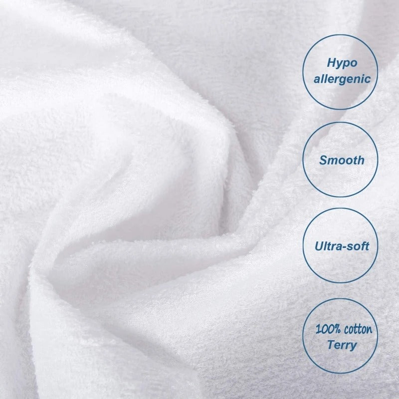 Couvre matelas | Coton Éponge Imperméable