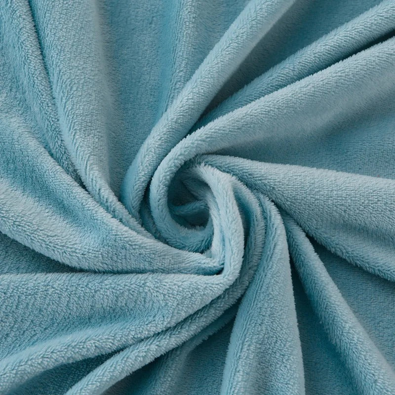 Drap en flanelle, bleu, ciel zoom