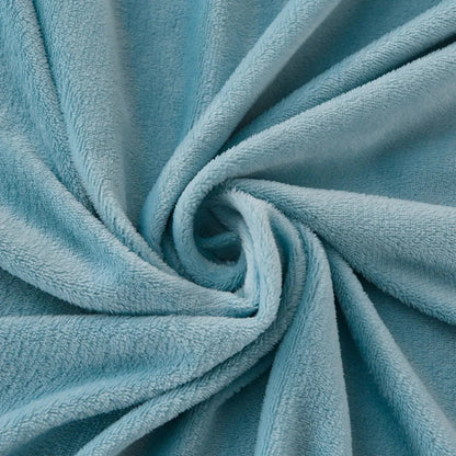 Drap en flanelle, bleu, ciel zoom