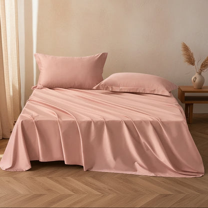 Drap en satin corail