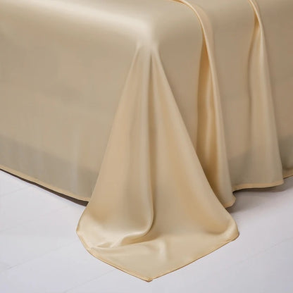 Drap en satin de coton chic en zoom