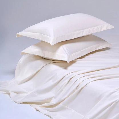 Drap satin blanc