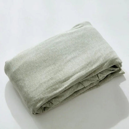 Draps housses jersey plié vert