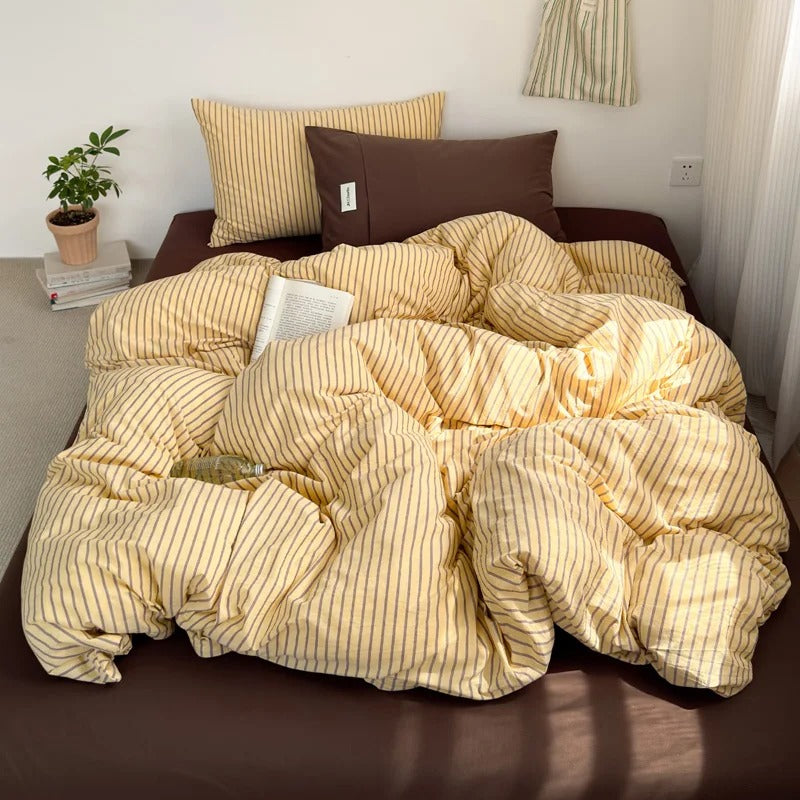 Housse de couette en 220x240 confortable en jersey